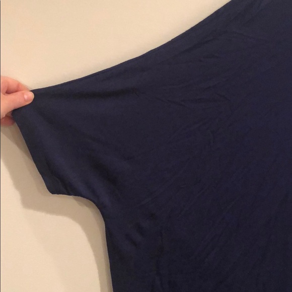 tobi | oversized navy tee - Picture 3 of 5